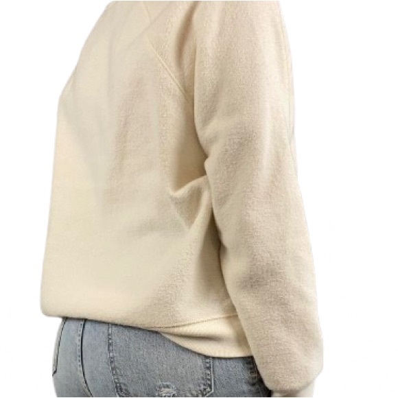Universal Thread Women's Cream Pull Over Long Sleeve Sweater - Picture 2 of 5